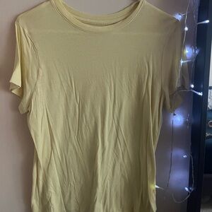A New Day yellow t-shirt